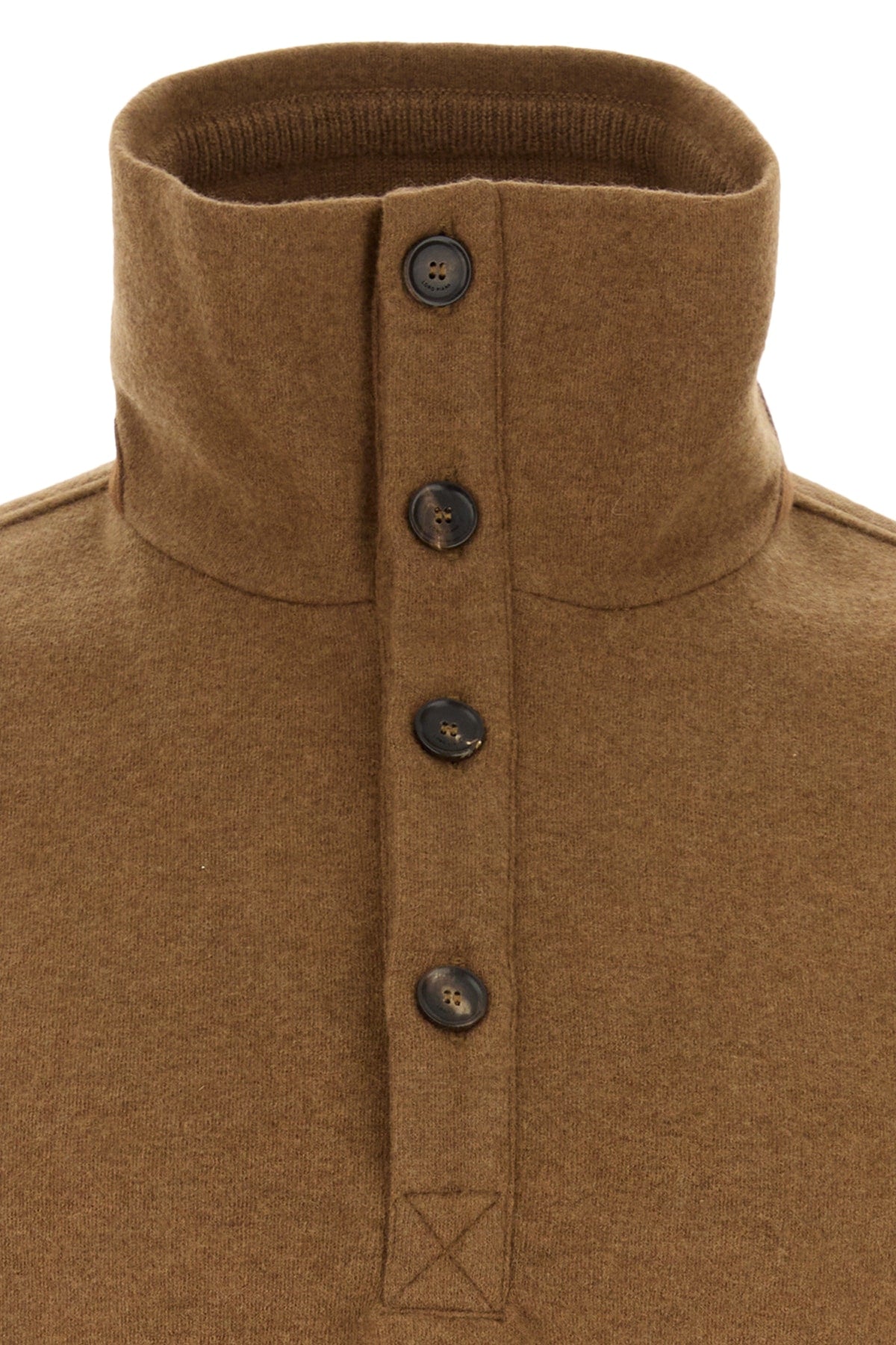 Loro Piana Men's Maglione Sweater in Wool and Cashmere