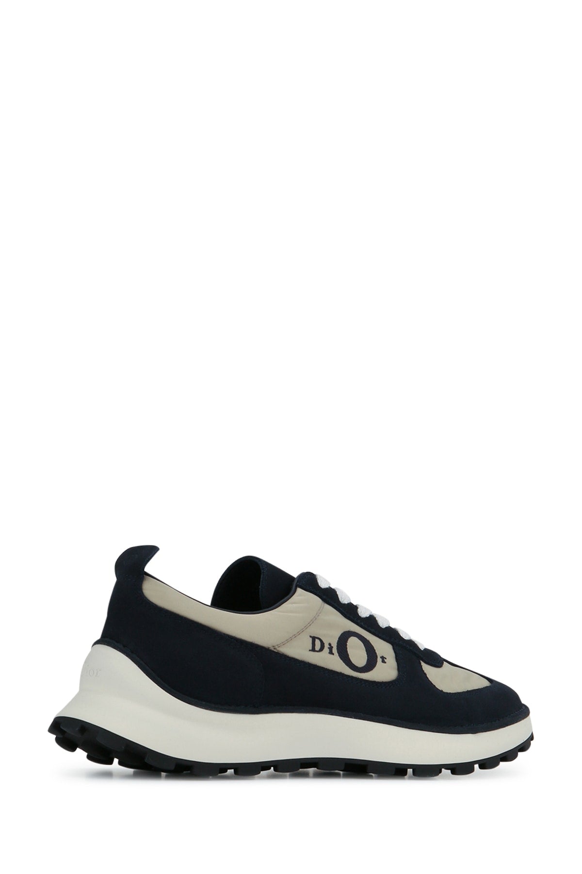 Dior Men's Squash Suede Sneakers in Light Blue Grey