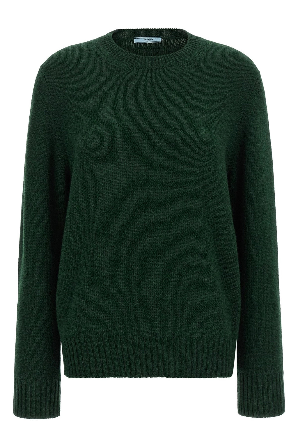 PRADA Women's Wool Sweater in Forest Green