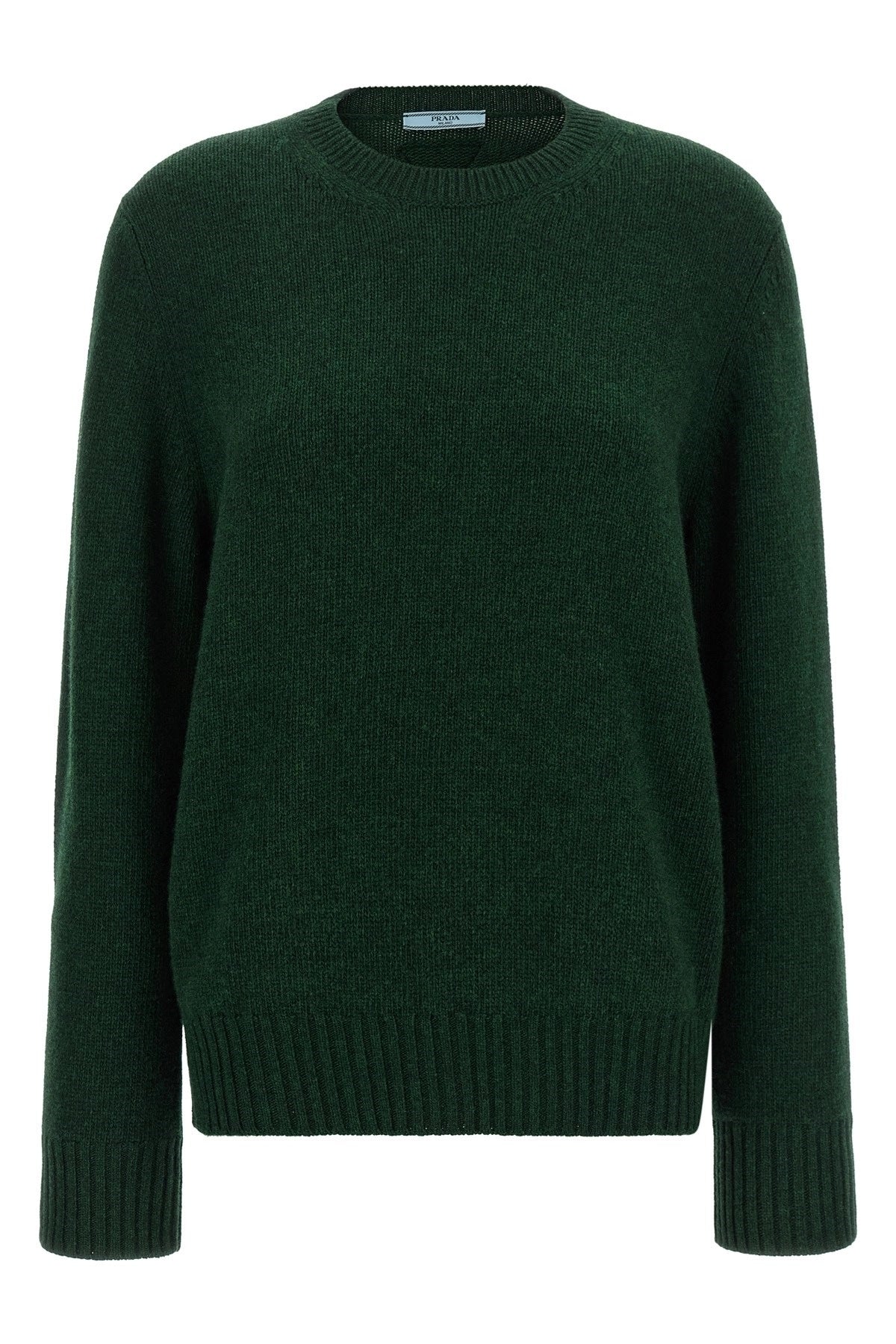PRADA Women's Wool Sweater in Forest Green