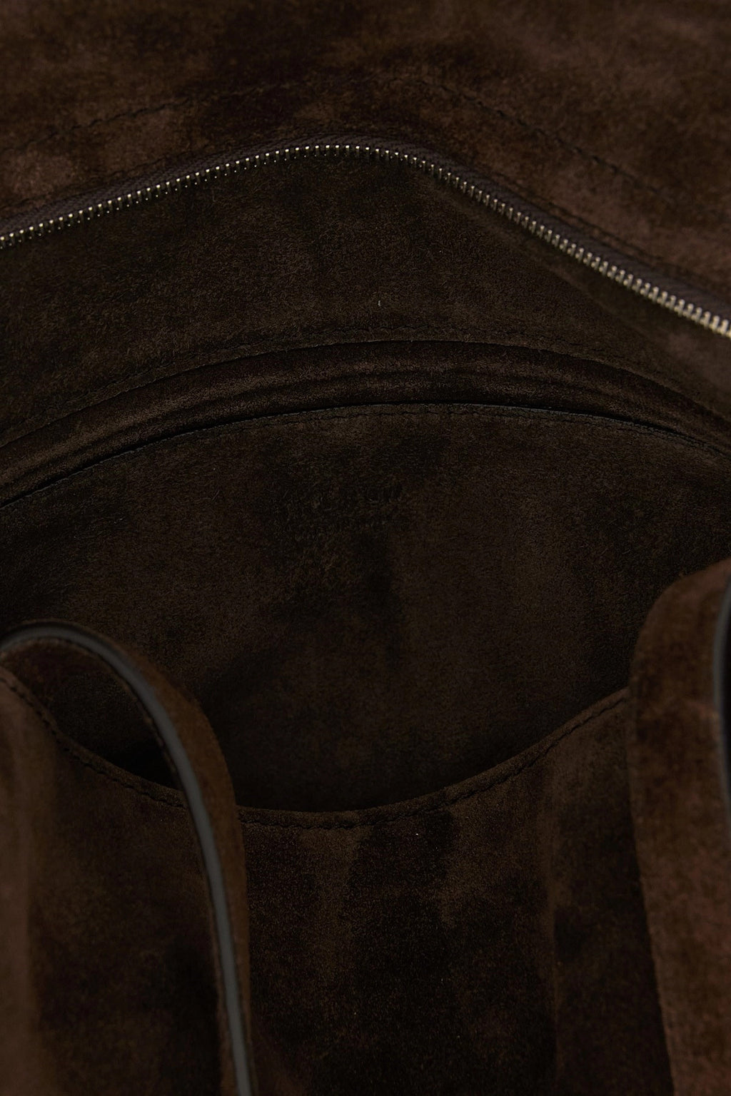 The Row Women's Parker Leather Shopping Bag in Brown