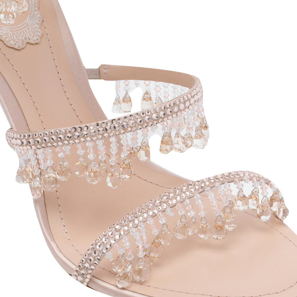 René Caovilla Women's Jahanara Pump Sandals in Nude - view 4