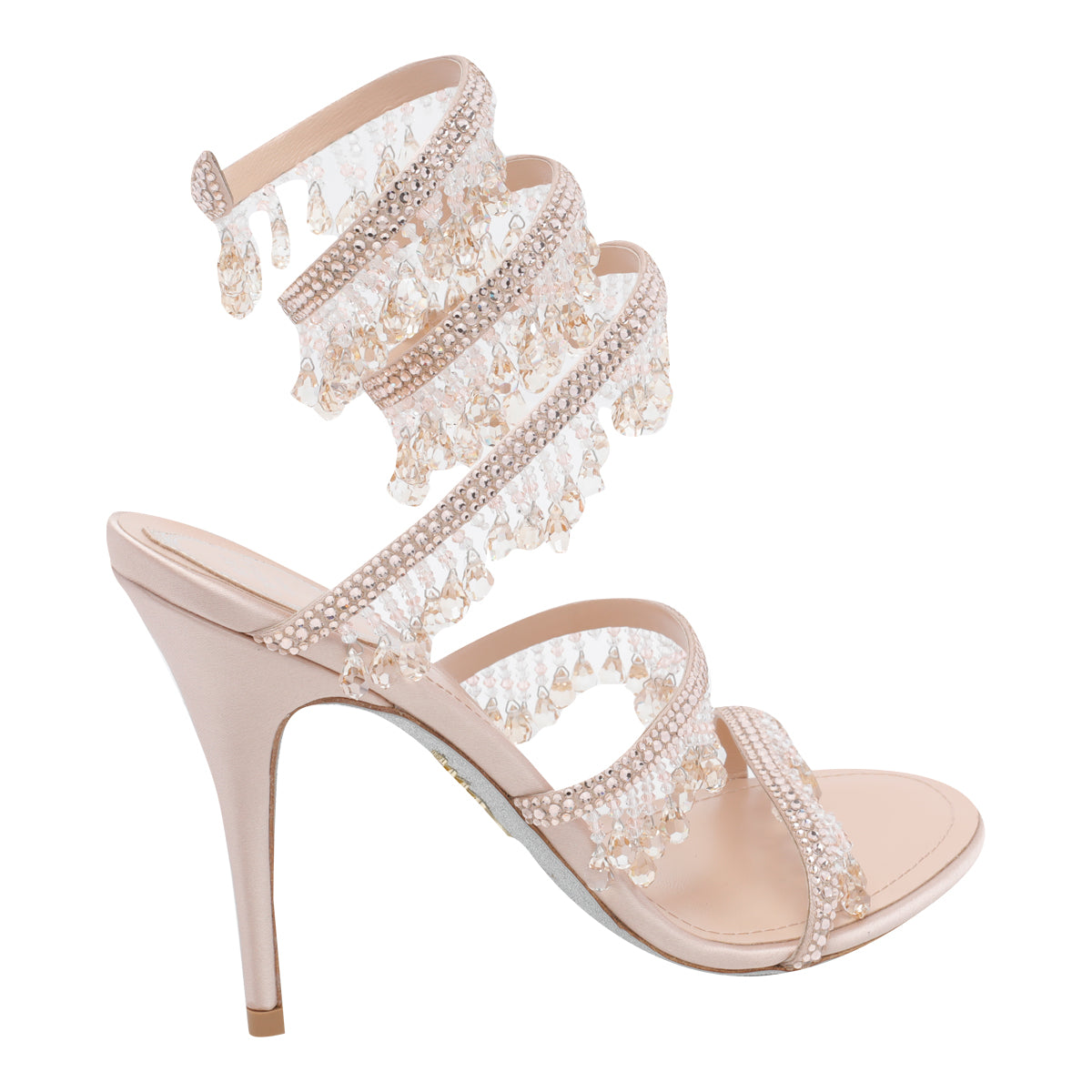 René Caovilla Women's Jahanara Pump Sandals in Nude - view 3
