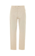 Brunello Cucinelli Women's Jeans in Ecru Cotton - view 1