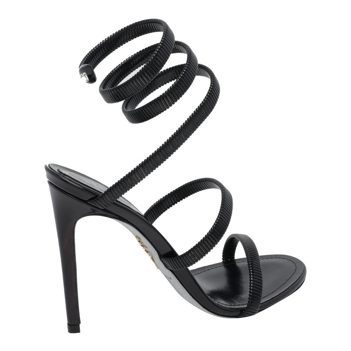 René Caovilla Women's Juniper Pump Sandals in Black - view 3