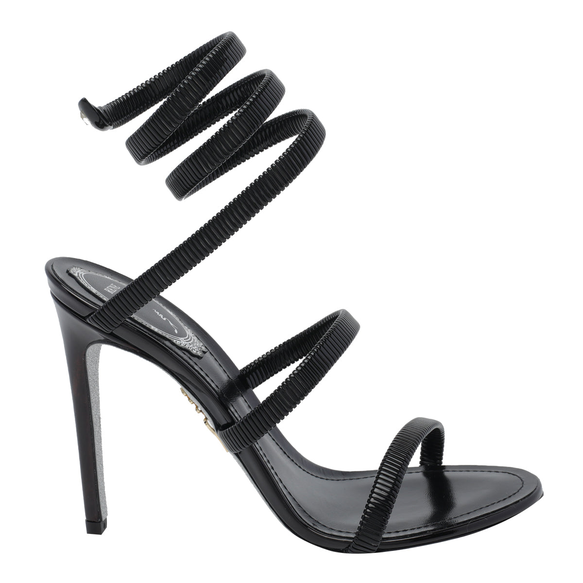 René Caovilla Women's Juniper Pump Sandals in Black - view 1