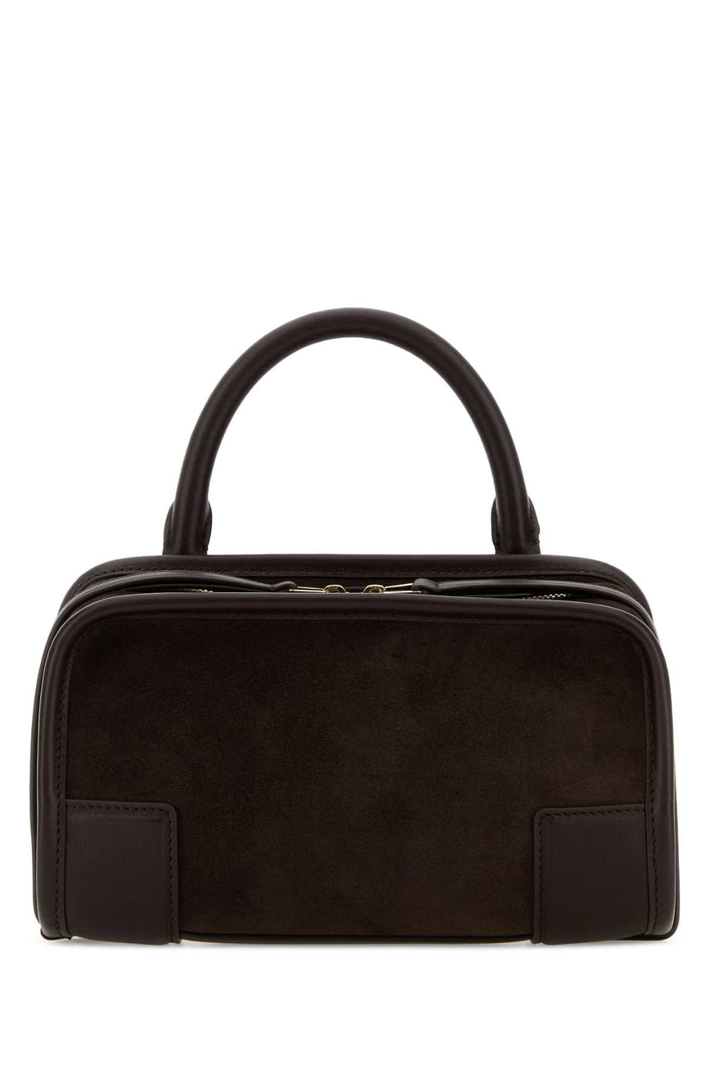 Loewe Women's Amazona Leather Mini Bag in Dark Chestnut - view 1