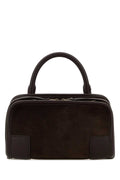 Loewe Women's Amazona Leather Mini Bag in Dark Chestnut - view 1