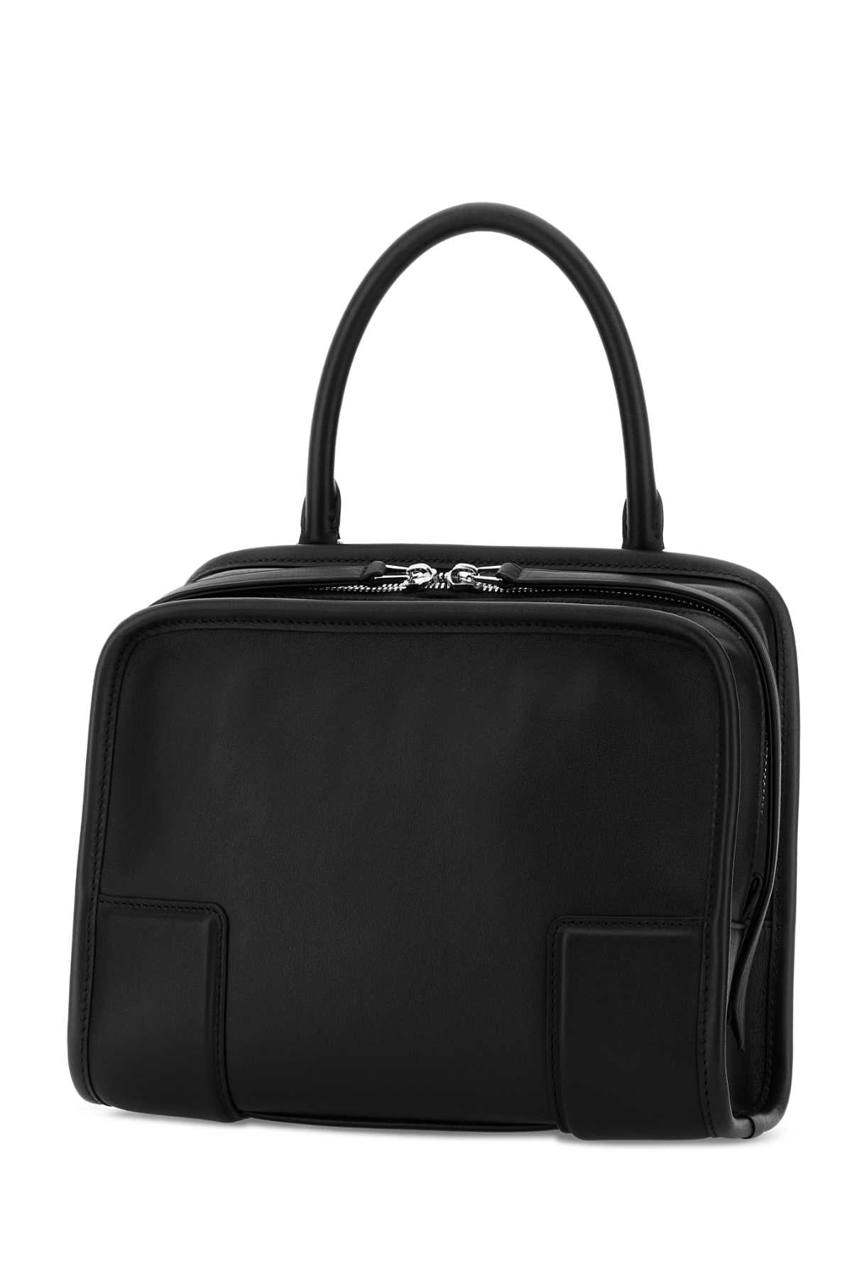 Loewe Women's Amazona 180 Small Leather Bag in Black - view 2