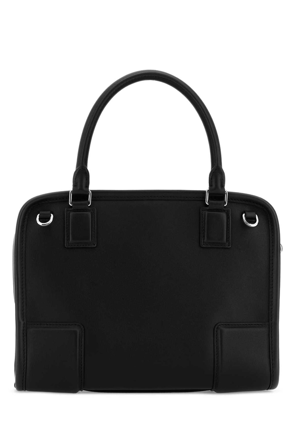 Loewe Women's Amazona 180 Small Leather Bag in Black - view 3