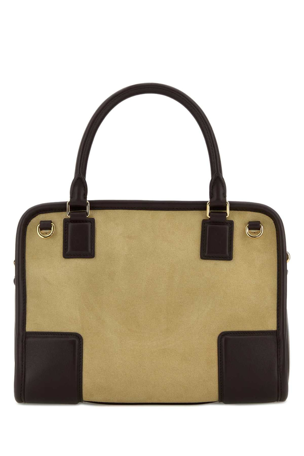 Loewe Women's Suede Amazona 180 Small Bag in Beige/Brown - view 3
