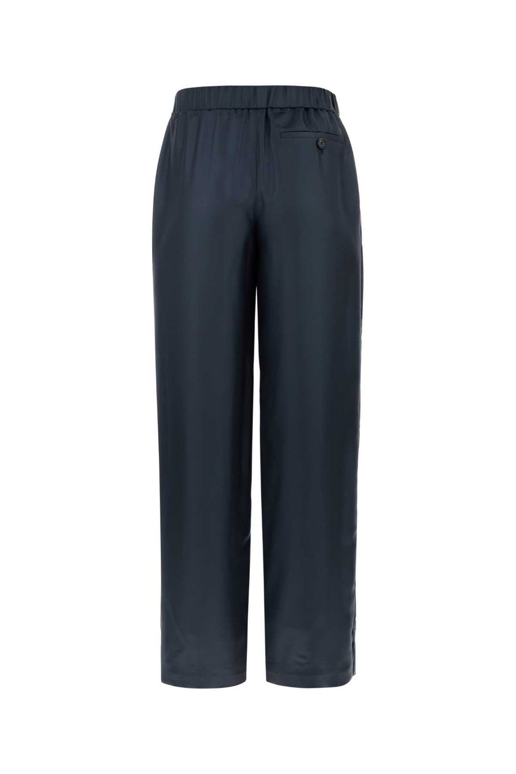 Loewe Women's Silk Trousers in Dark Grey - view 2