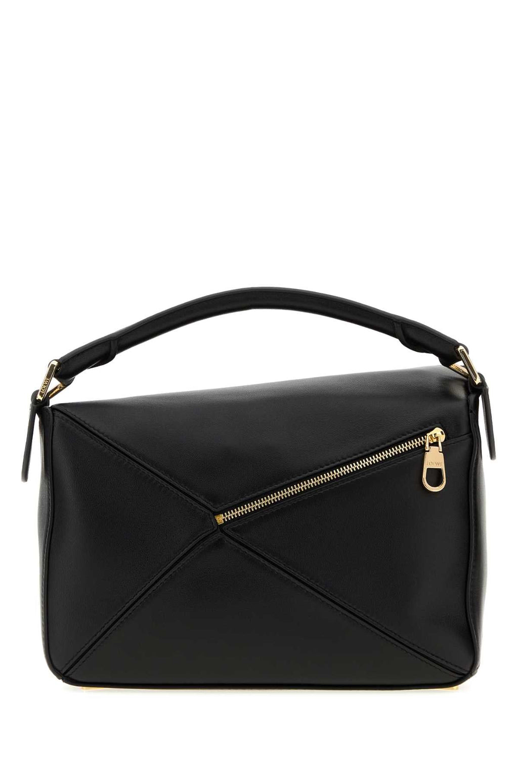 Loewe Women's Puzzle Small Leather Bag in Black - view 3