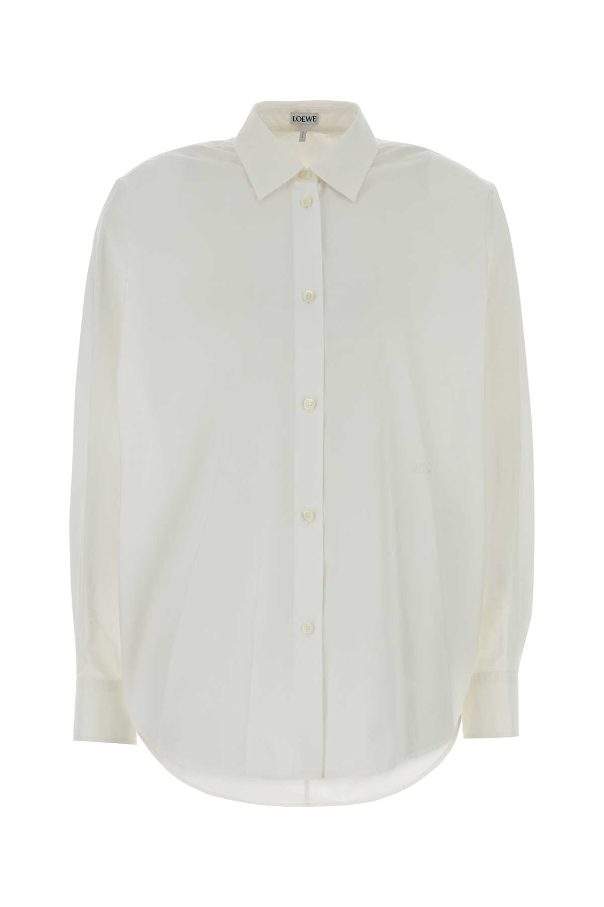 Loewe Women's Cotton Shirt in White - view 1