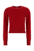 Loewe Women's Wool Sweater in Red - view 1