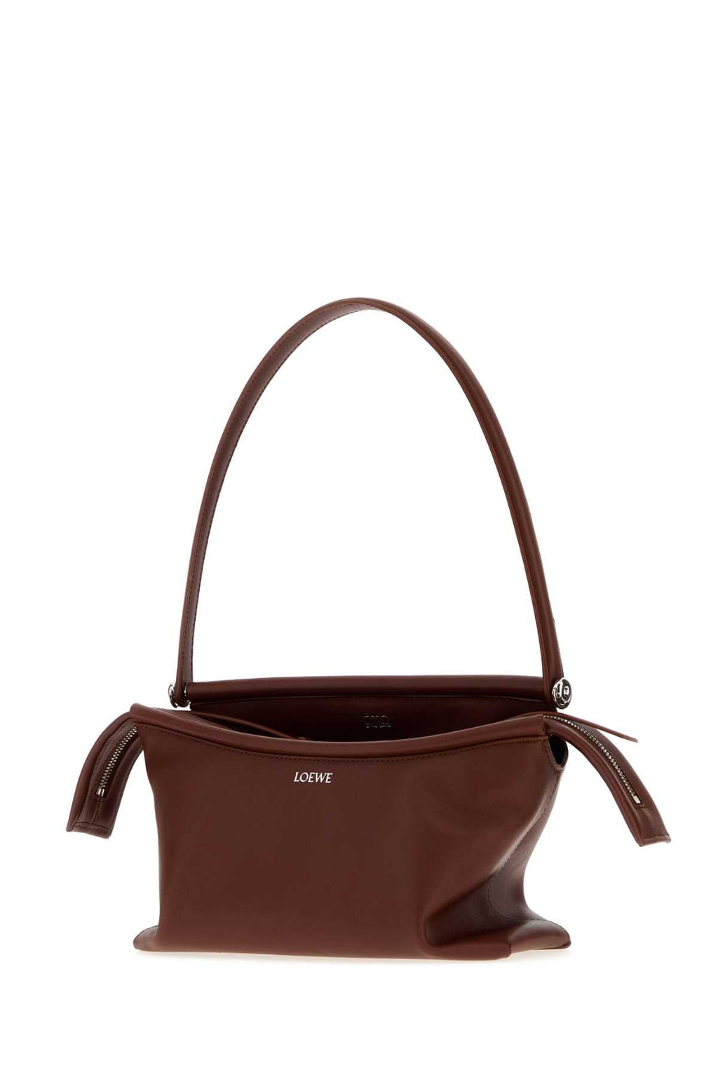 Loewe Women's Whisker Small Leather Bag in Cognac - view 2