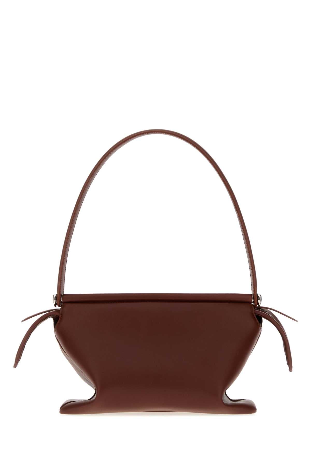 Loewe Women's Whisker Small Leather Bag in Cognac - view 3