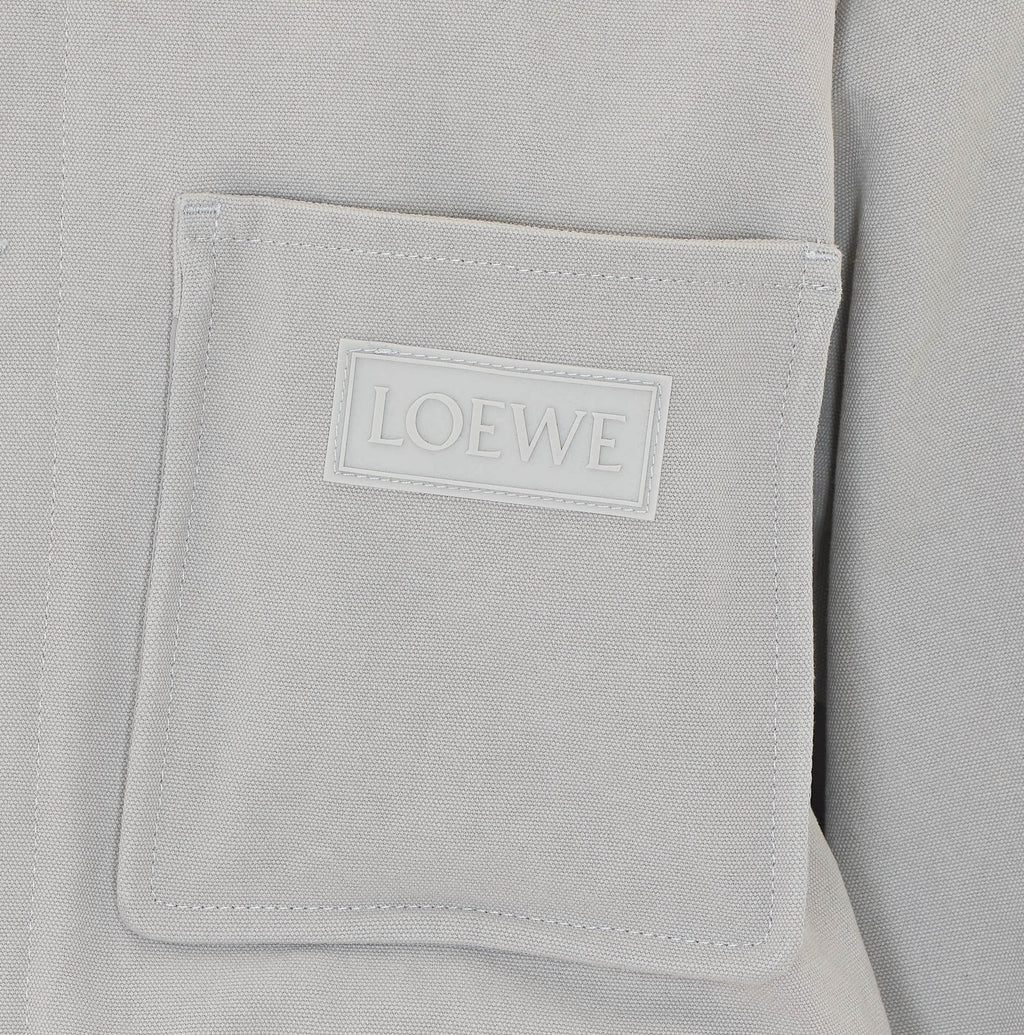 Loewe Men's Loewe Logo Heavy Jacket in Grey - view 2
