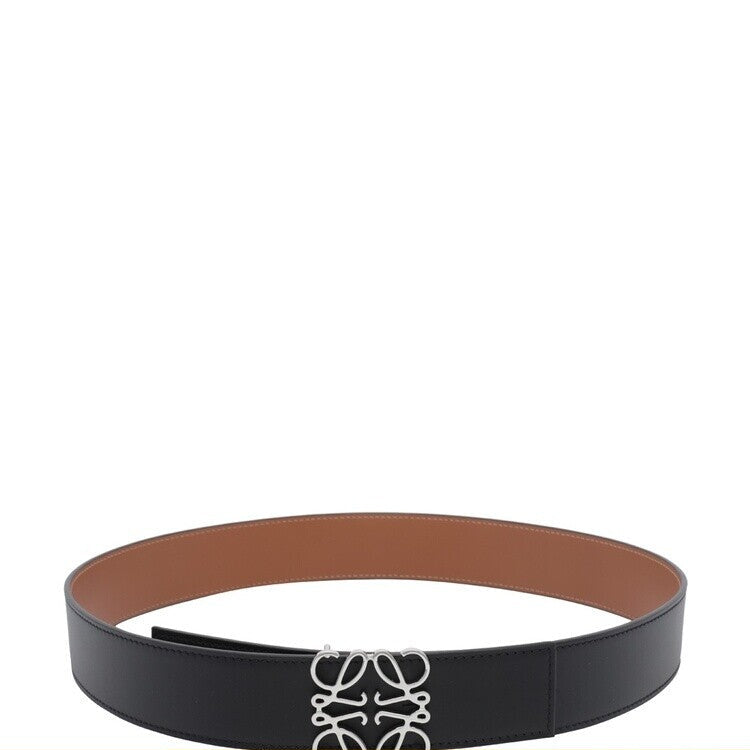 Loewe Men's Anagram Belt in Brown