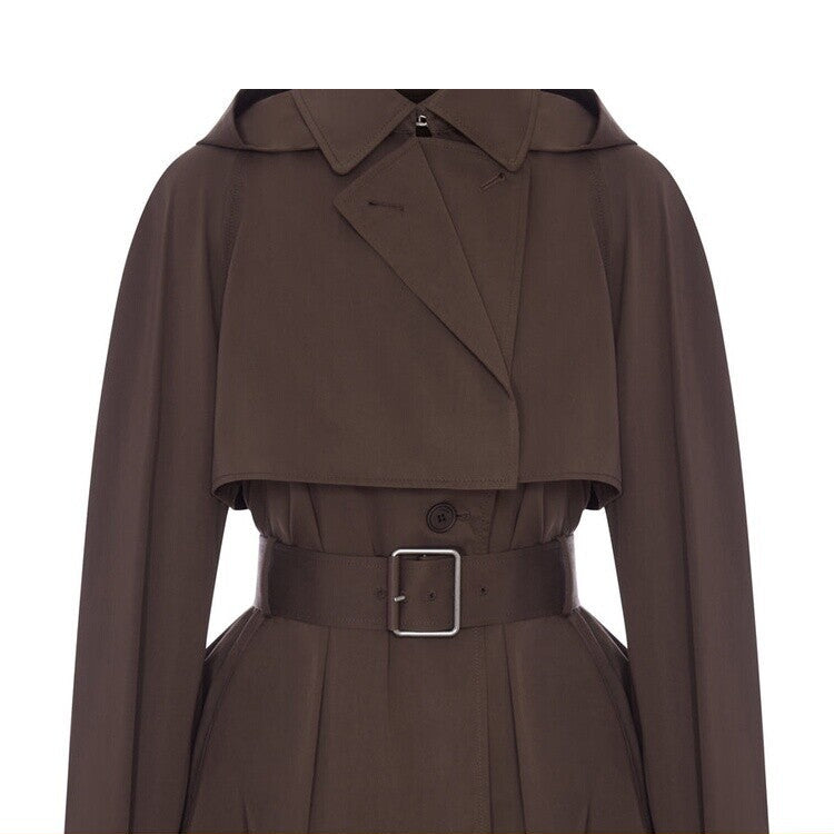 Loewe Women's Coat in Brown