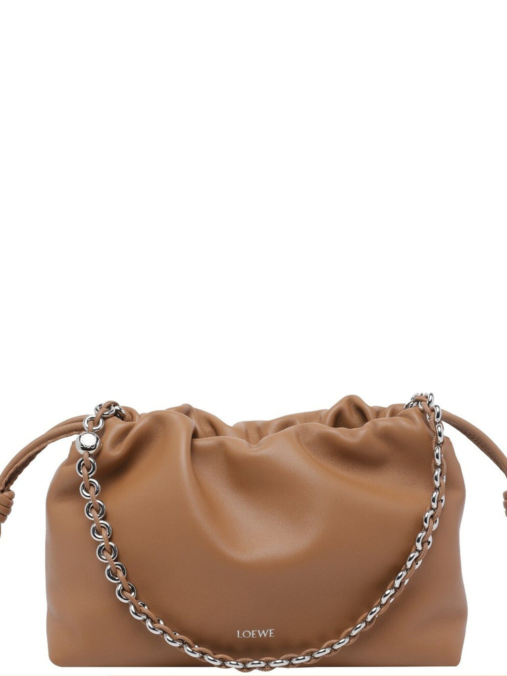 Loewe Women's Flamenco Medium Shoulder Bag in Brown