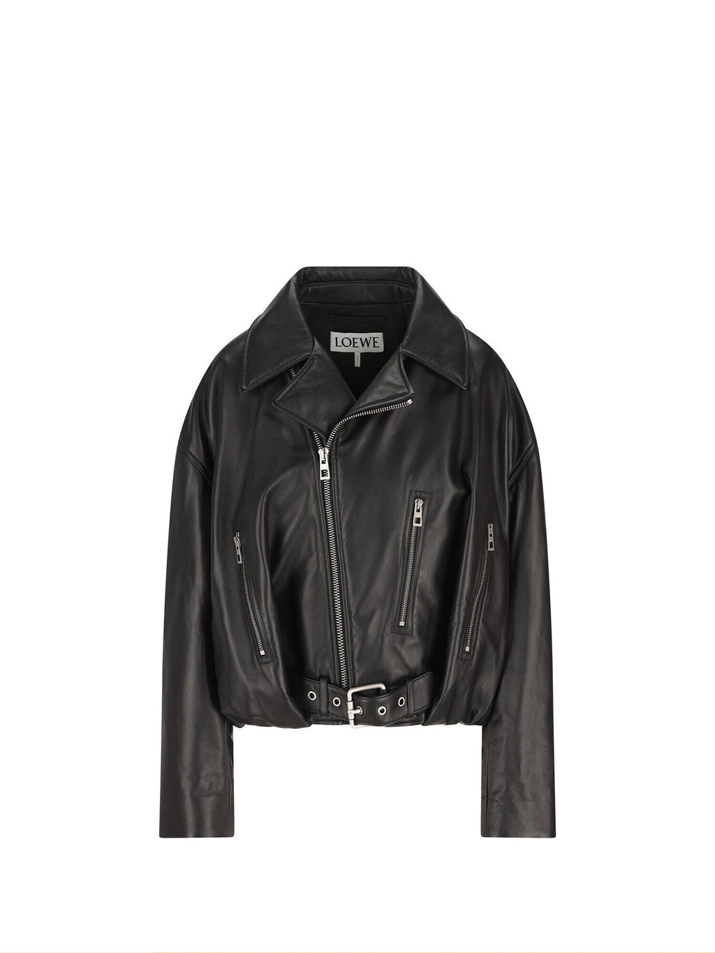 Loewe Women's Leather Jacket in Black
