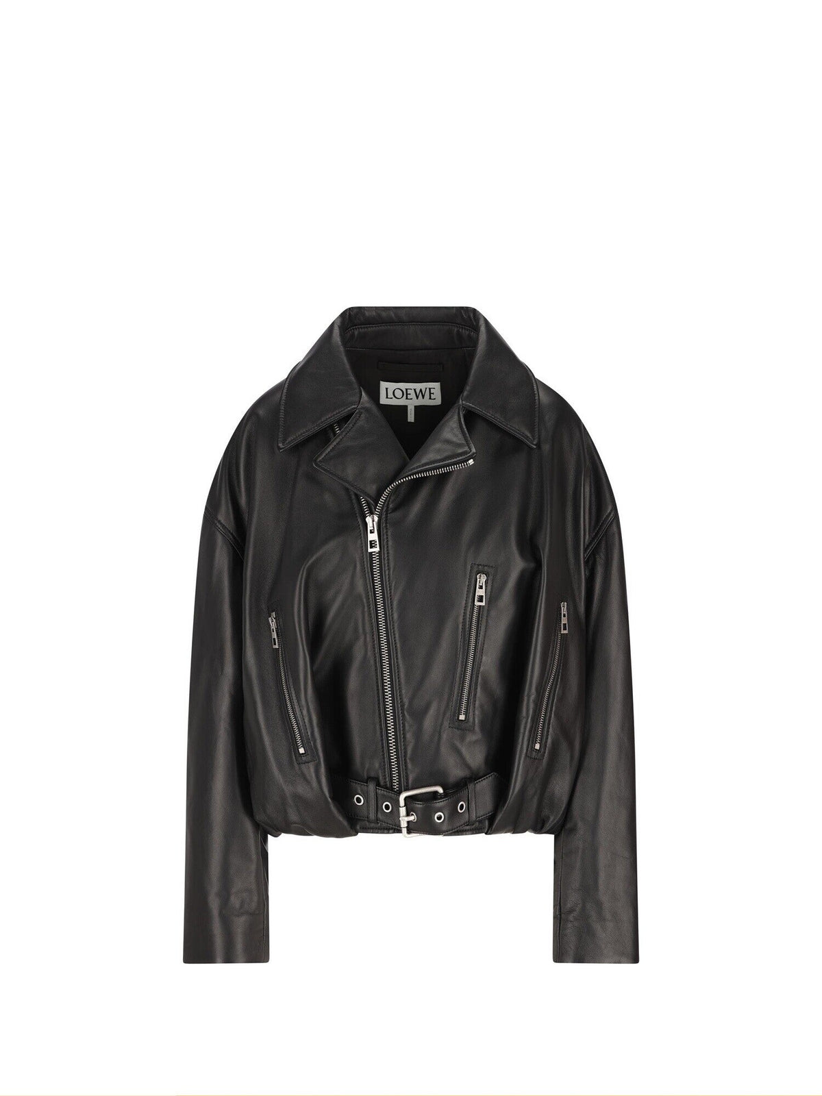 Loewe Women's Leather Jacket in Black