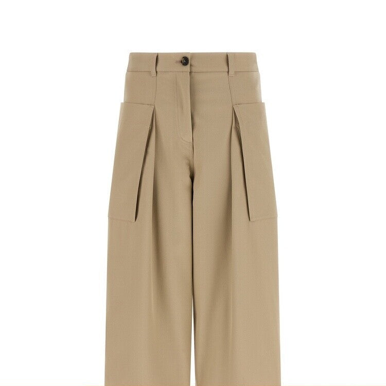 Loewe Women's Pants in Beige