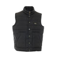 Dolce&Gabbana Men's Logo Plaque Down Vest in Black - view 1