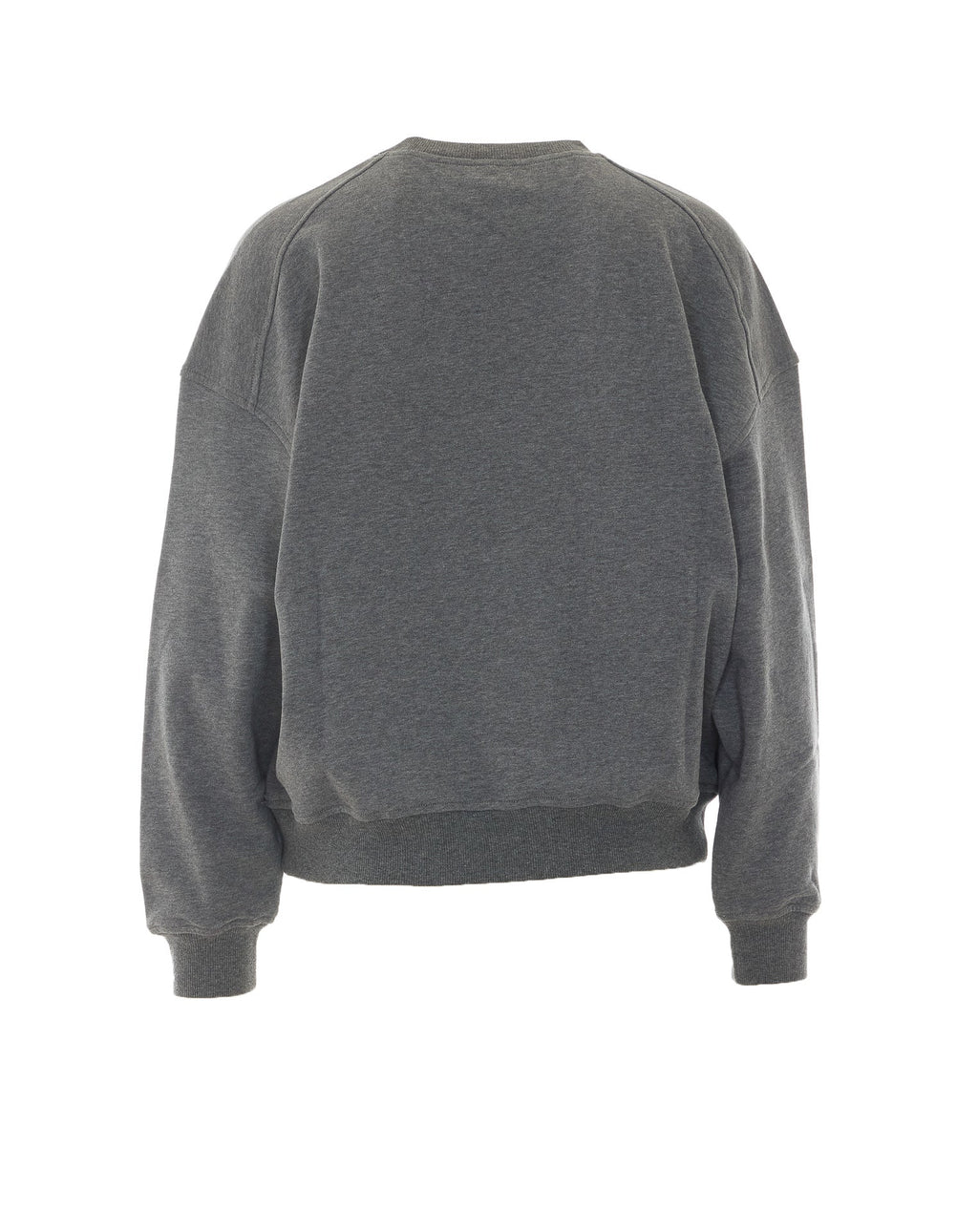 Brunello Cucinelli Women's Logo Sweatshirt in Grey Cotton - view 2