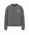 Brunello Cucinelli Women's Logo Sweatshirt in Grey Cotton - view 1