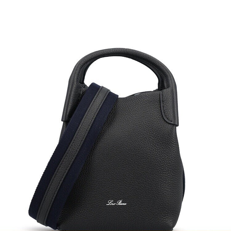 Loro Piana Women's Bale Mini Shoulder Bag in Blue