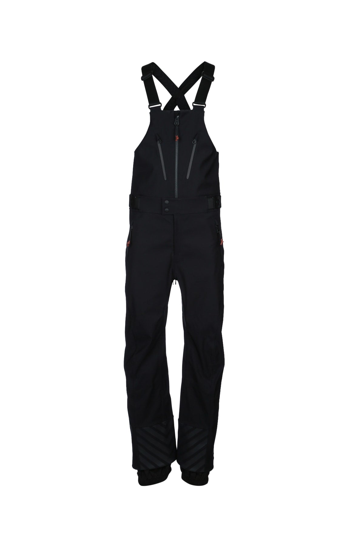 Loro Piana Men's Virgin Wool Ski Jumpsuit in Black - view 1