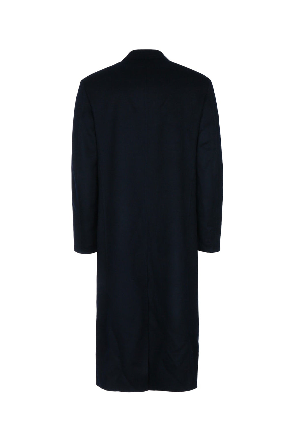 Loro Piana Men's Linford Virgin Wool Coat in Navy Blue - view 2