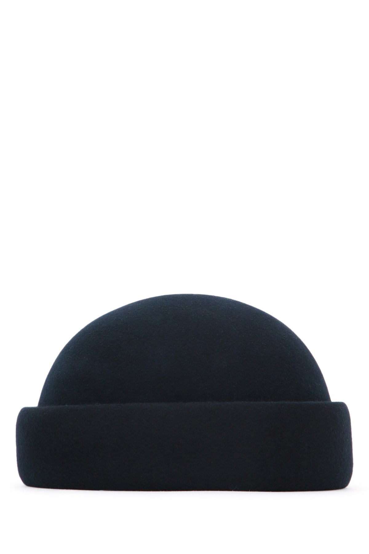 Loro Piana Men's Cashmere Beanie in Navy Blue - view 3