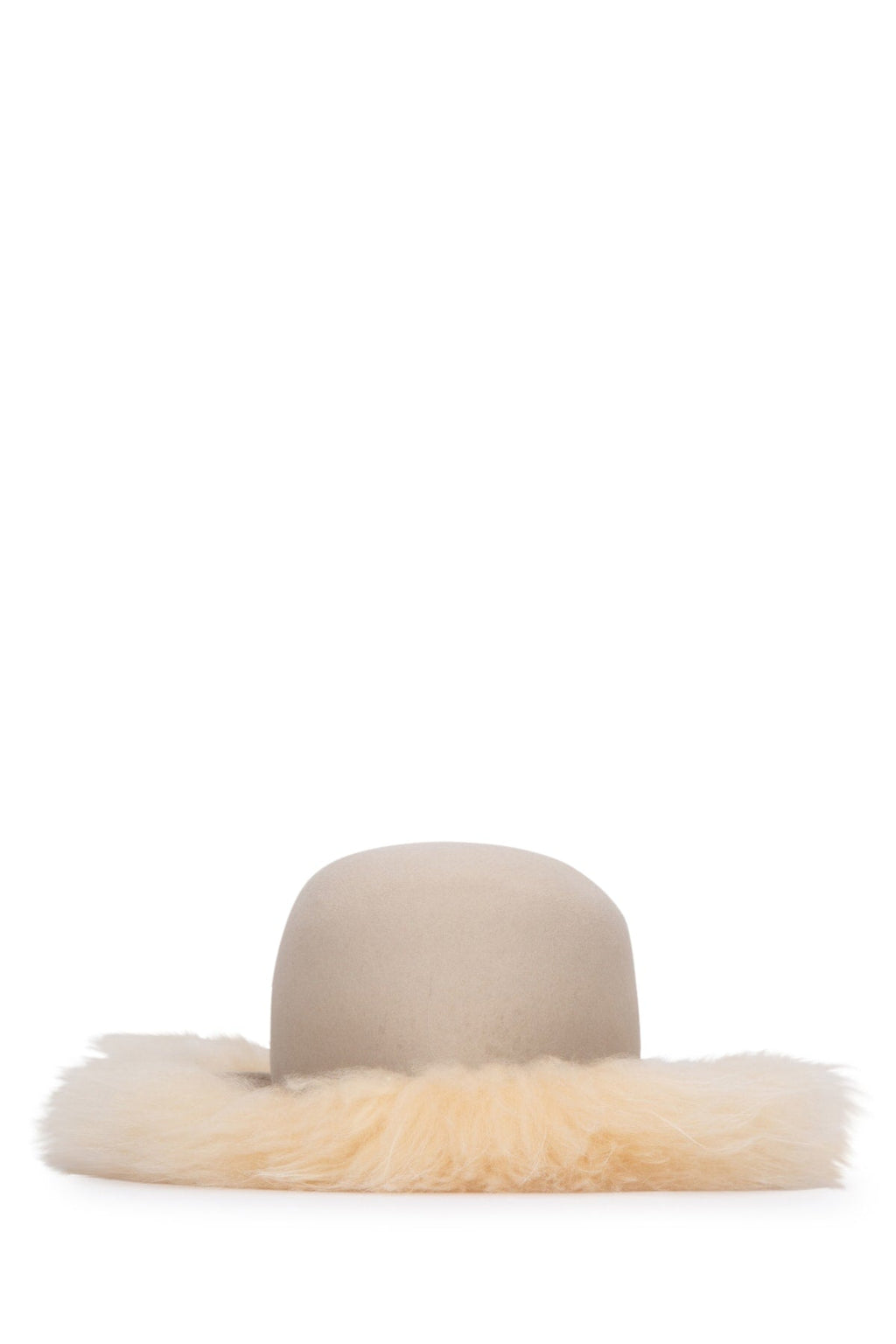Loro Piana Women's Fur Felt Hat in Cream - view 1