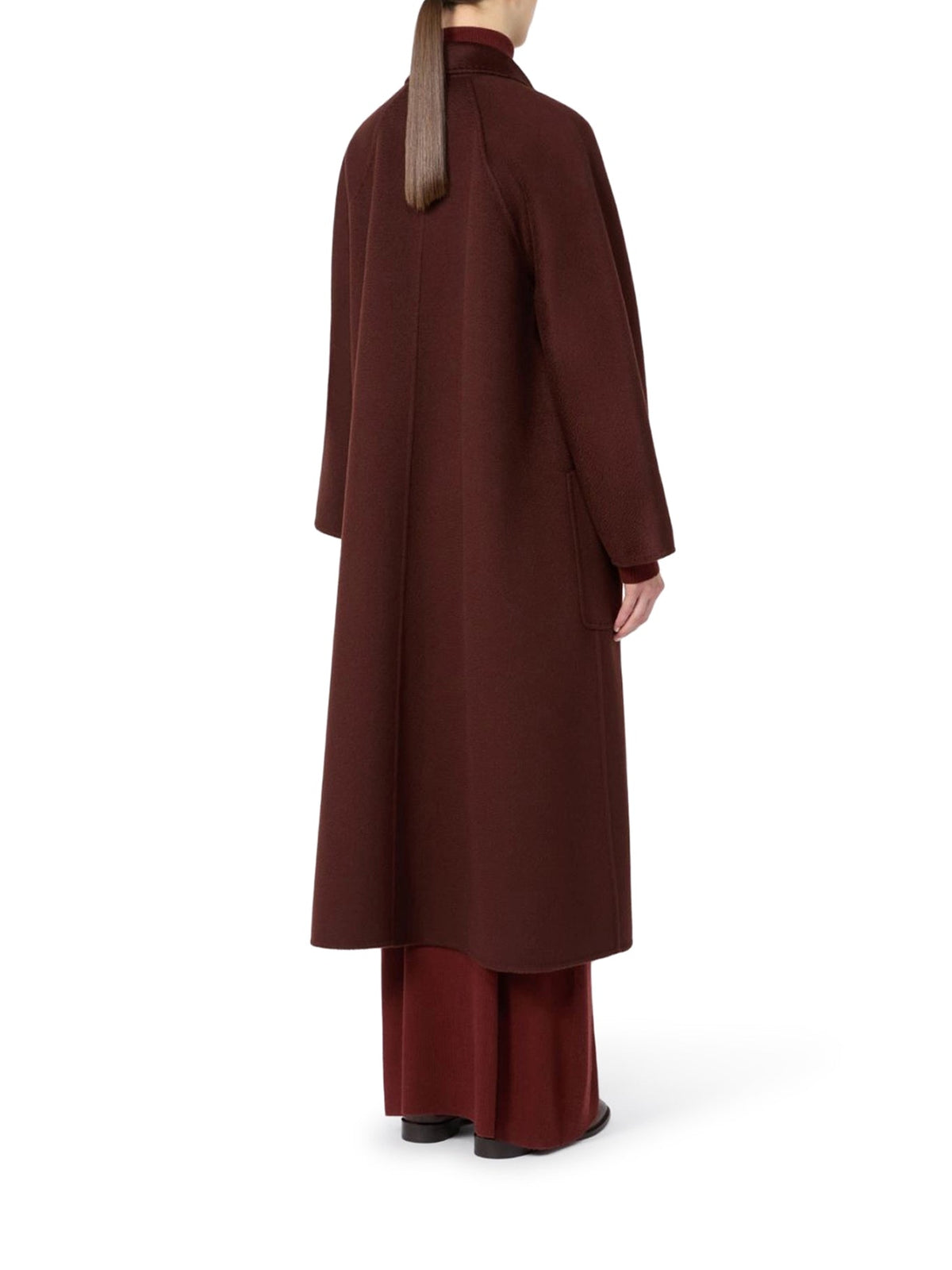 Max Mara Women's Ludmilla Cashmere Coat in Bordeaux - view 3
