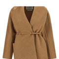 Maxmara Women's Max Mara Mxmabilita Coat in Camel