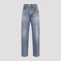 Celine Women's Boyfriend Jeans 002 in Blue - View 1