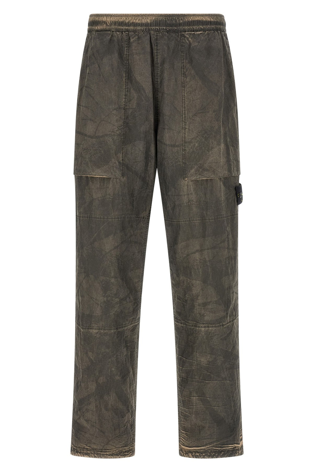 STONE ISLAND Men's Printed Pants in Grey