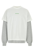 BALENCIAGA Men's Two-Tone Cotton Oversize T-Shirt - View 1