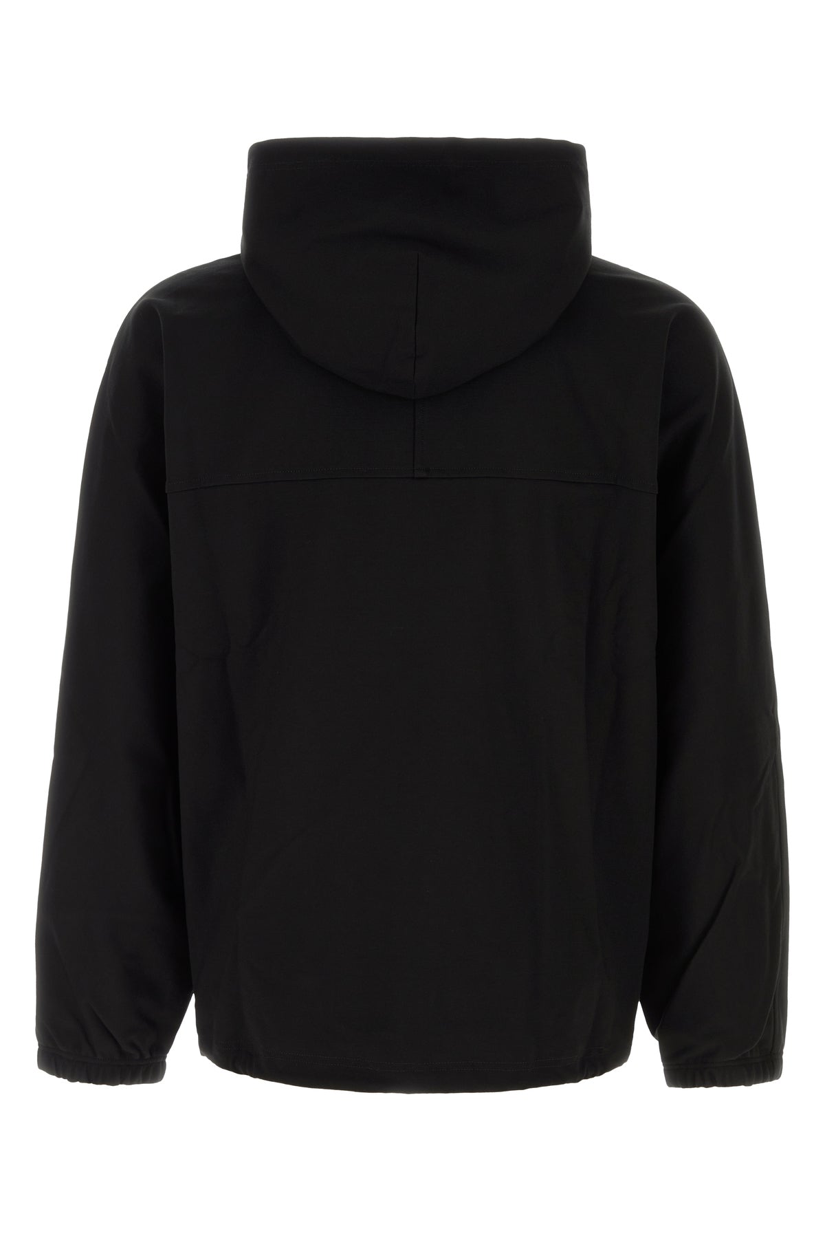 PRADA Men's Black Stretch Jersey Reversible Sweatshirt - View 2
