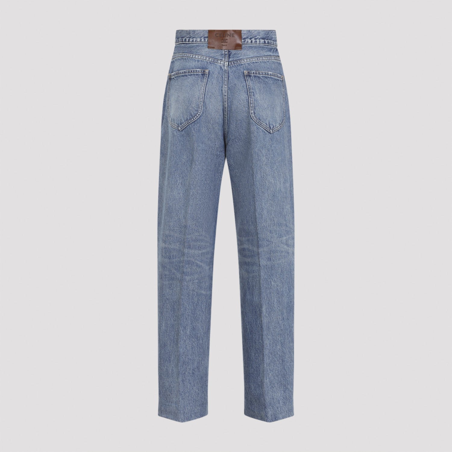 Celine Women's Boyfriend Jeans 002 in Blue - View 2