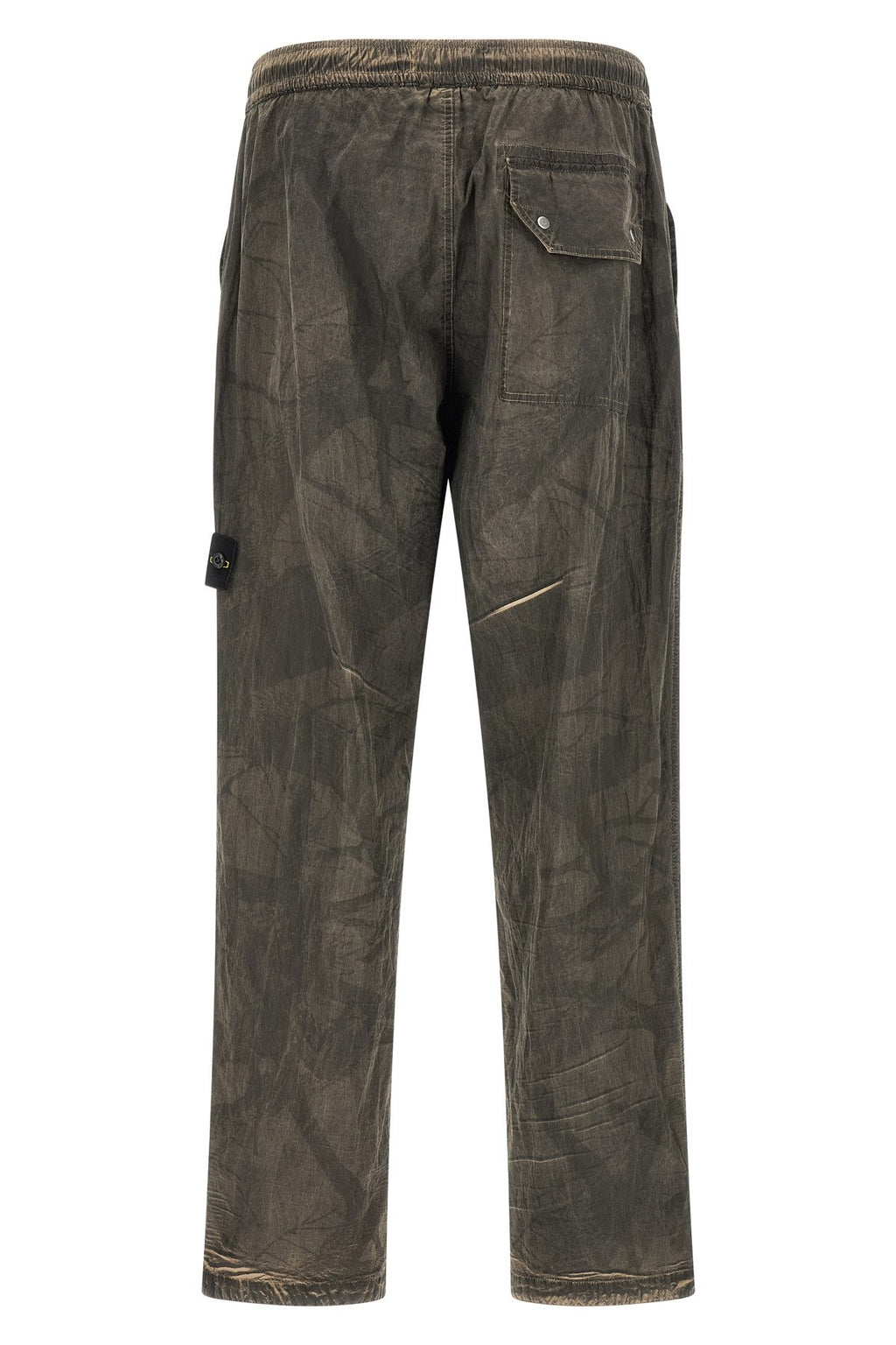 STONE ISLAND Men's Printed Pants in Grey