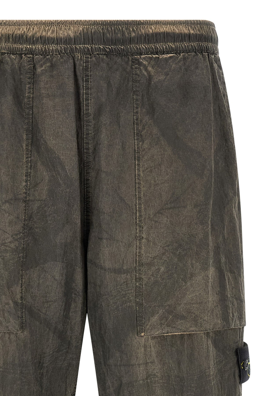 STONE ISLAND Men's Printed Pants in Grey