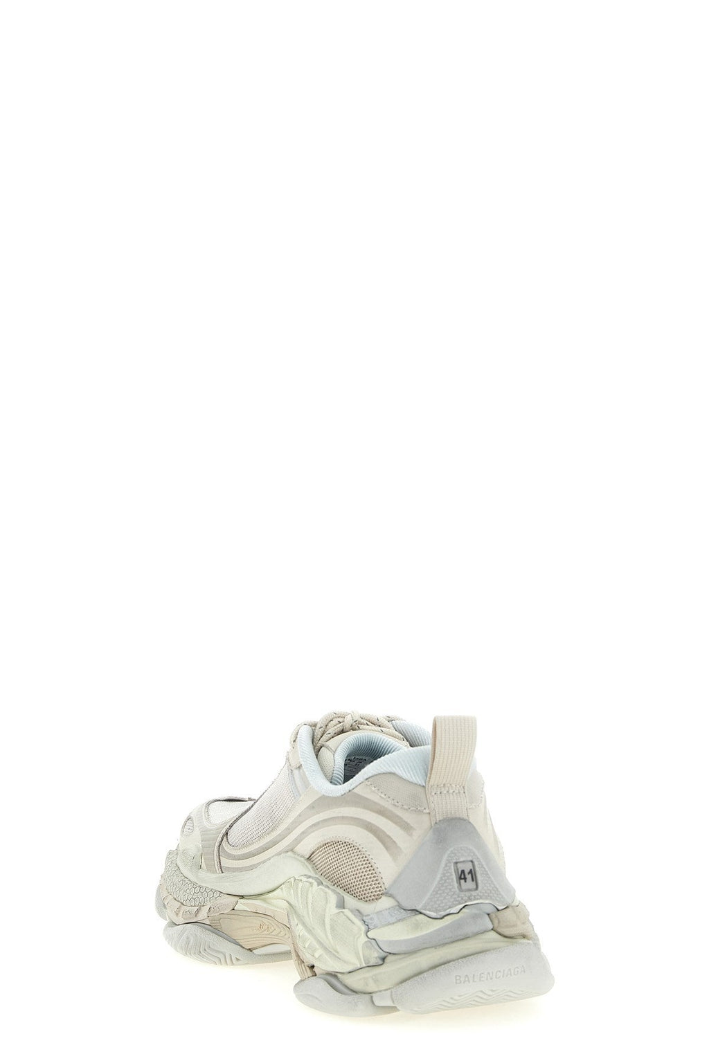 BALENCIAGA Men's Triple S 2 Sneakers in White (865849WTRS29191) - View 3