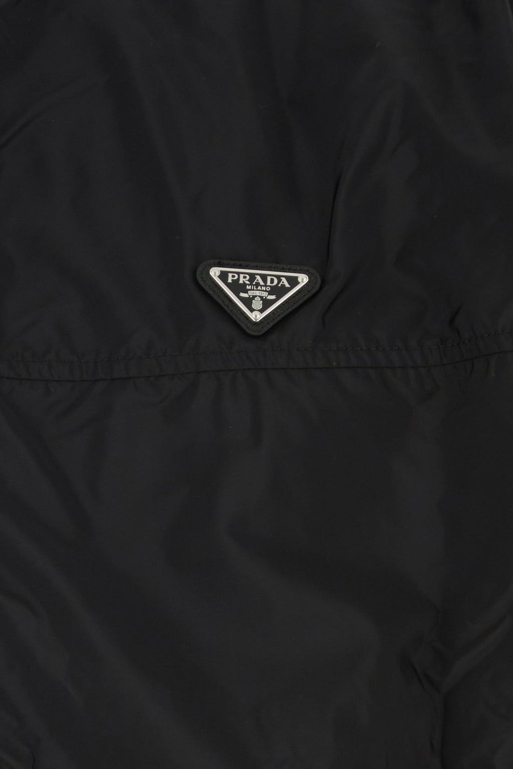 PRADA Men's Black Stretch Jersey Reversible Sweatshirt - View 4