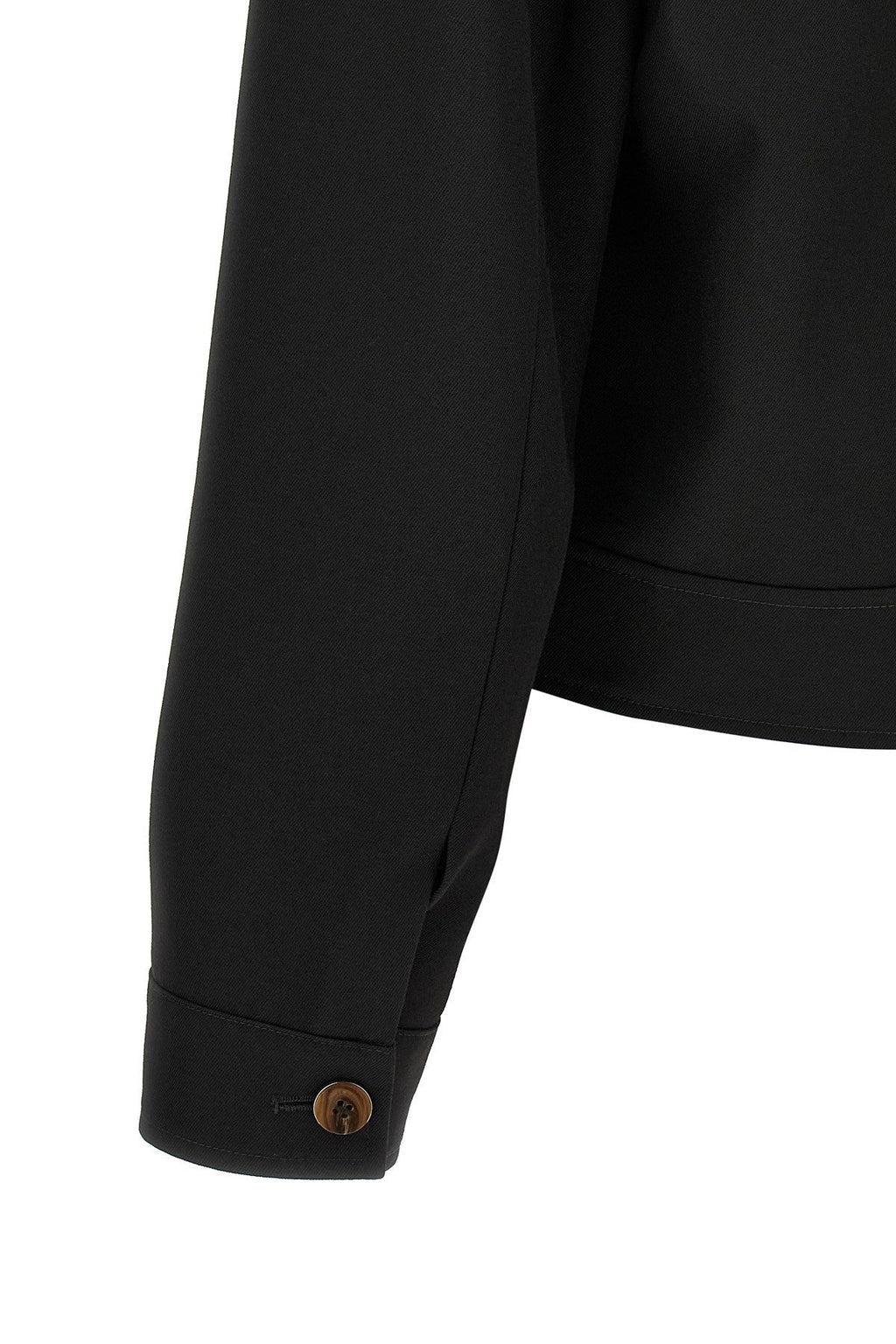 AMIRI Men's Western Jacket with Embroideries in Black (AM426JA0170002) - View 4