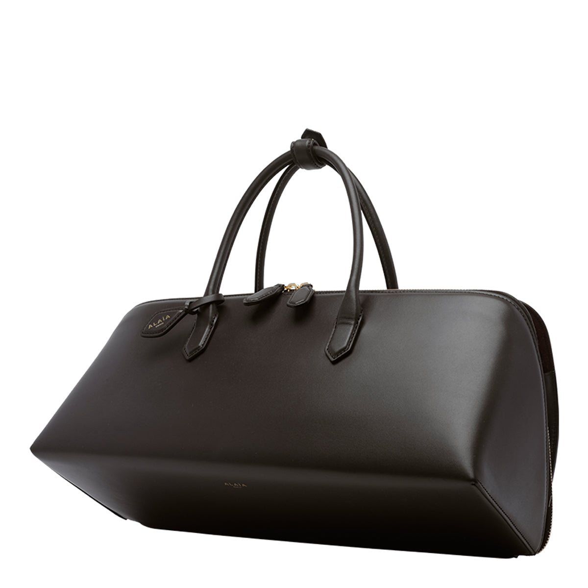 Alaia Women's Medium Delta Handbag in Fume Leather - view 2