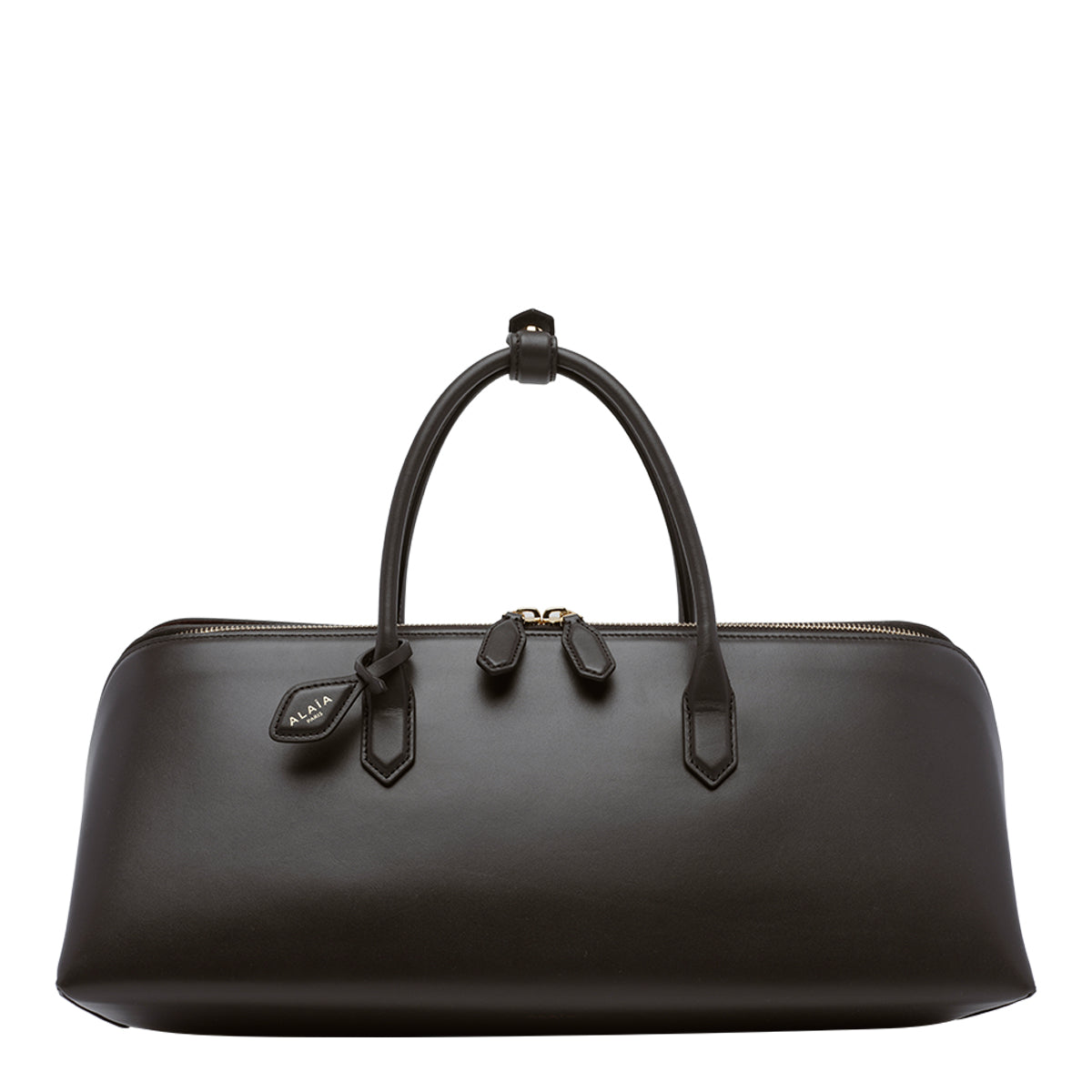 Alaia Women's Medium Delta Handbag in Fume Leather - view 1
